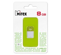 Флешка USB 2.0 Mirex ARTON GREEN 8GB (ecopack)