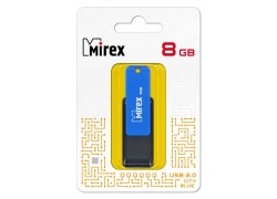 Флешка USB 2.0 Mirex CITY BLUE 8GB (ecopack)