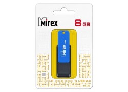 Флешка USB 2.0 Mirex CITY BLUE 8GB (ecopack)