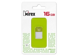 USB флэш-накопитель  16 ГБ  Mirex ARTON GREEN 16GB (ecopack)