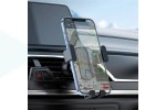 Держатель автомобильный для телефона HOCO CA103 holder for car outlet в воздуховод серый