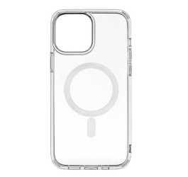 Чехол для iPhone 15 Pro (6.1) с силиконовым бампером MagSafe (прозрачный)