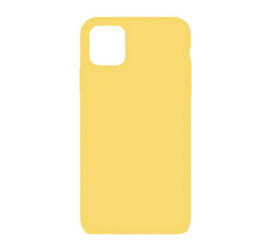 Чехол для iPhone 14 (6,1) Silicone Case Soft Touch (лимонно-желтый)