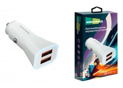 Автомобильное зарядное устройство More choice AC24QC 2USB 3.0A (White)