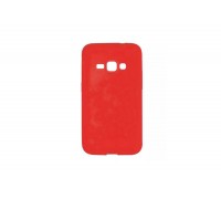Чехол для Samsung J1 2016 (J120) тонкий (красный)