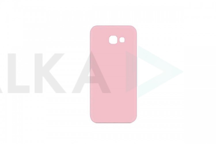 Чехол для Samsung A3 2017 (A320) тонкий (розовый)