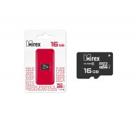 Карта памяти microSDHC MIREX 16 GB (class 10) без адаптера