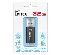 Флешка USB 2.0 Mirex UNIT BLACK 32GB (ecopack)