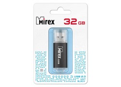 Флешка USB 2.0 Mirex UNIT BLACK 32GB (ecopack)