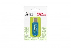 USB 3.0 флэш-накопитель  32 ГБ  Mirex ELF BLUE 32GB (ecopack)