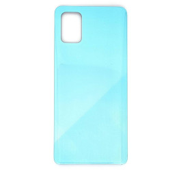 Задняя крышка для Samsung A715F Galaxy A71 (голубой)