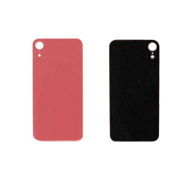 Задняя крышка (стекло) для iPhone XR (коралловый) легкая установка CE