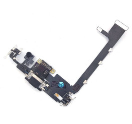 Шлейф для iPhone 11 Pro Max с разъемом зарядки (черный) org разбор