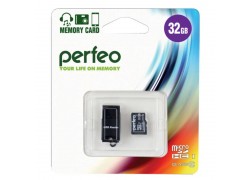 Карта памяти microSD Perfeo 4GB High-Capacity (Class 10)