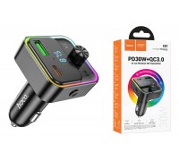 FM-Модулятор HOCO E81 Fantasy PD30W + QC3.0 car BT FM transmitter