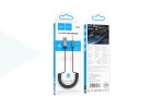 Bluetooth адаптер для автомагнитолы HOCO E78 Benefit spring cable (AUX-USB)