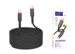 Кабель USB Type-C - USB Type-C HOCO X59 PD60W (черный) 3м