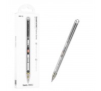 Стилус для сенсорных экранов HOCO GM110 Transparent Explore Series active pad dedicated capacitive pen (черный)