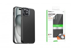 Чехол для телефона iPhone 15 HOCO Jazz magnetic protective case iP15 (черный) (AS8)