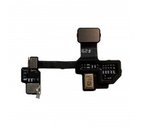Шлейф с нижним микрофоном и барометром iPhone 15 Plus Оригинал