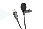Микрофон проводной петличка HOCO L14 (Lighnting, 2м)