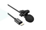 Микрофон проводной петличка HOCO L14 (Lighnting, 2м)
