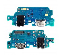 Шлейф для Samsung M236B/ M336B Galaxy M23 5G/ M33 5G с разъемом зарядки + разъем гарнитуры (плата) HQ