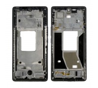 Средняя часть для Infinix Note 40 Pro+ 5G (X6851B) (рамка дисплея) черный, с разбора