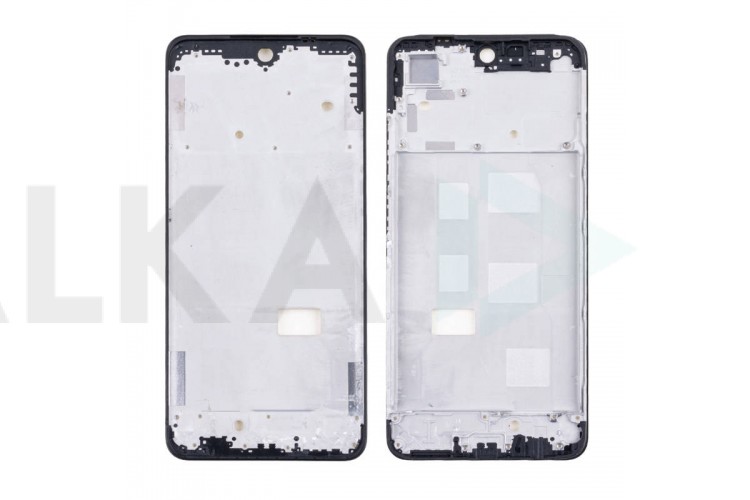 Средняя часть для Realme C65 4G (RMX3910) (рамка дисплея) черный, с разбора