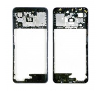 Средняя часть для Realme Note 60/ 60x (RMX3933/ RMX3938) (рамка задней крышки) голубой, с разбора