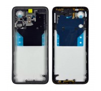 Средняя часть для Xiaomi Poco M6 4G (2404APC5FG) (рамка дисплея) черный, с разбора
