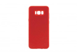 Чехол для Samsung S8 Plus тонкий (красный)