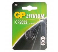 Батарейка литиевая GP CR2032 BL1 (цена за 1 шт)