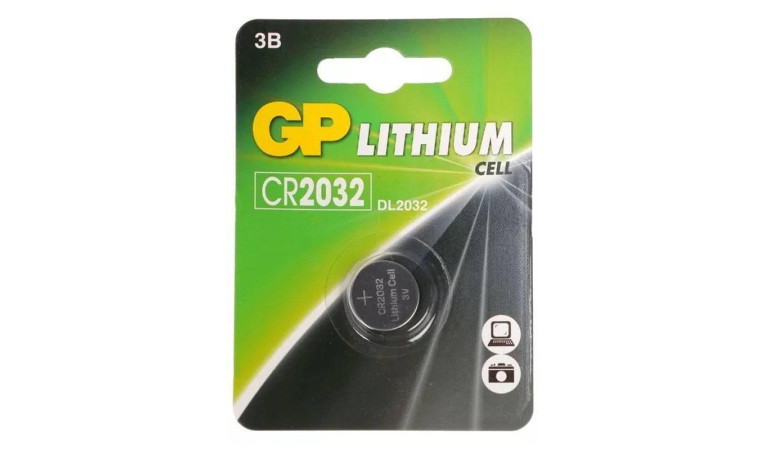 Батарейка литиевая GP CR2032 BL1 (цена за 1 шт) Батарейка литиевая GP CR2032 BL1 (цена за 1 шт)
