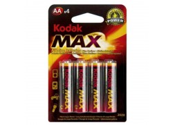 Батарейка алкалиновая Kodak MAX LR6/316 AA BL4 (цена за блистер 4 шт)