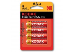 Батарейка солевая Kodak R6/316 AA BL4 (цена за блистер 4 шт)