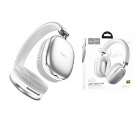 Наушники мониторные беспроводные HOCO W35 wireless headphones Bluetooth (серебристый)