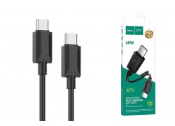 Кабель USB Type-C - USB Type-C HOCO X73 PD60W (черный) 1м