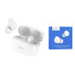 Наушники вакуумные беспроводные HOCO EW17 Amusement TWS headset Bluetooth (белый)