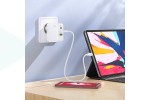 Сетевое зарядное устройство 2USB-C + USB HOCO C115A PD 65W (белый)