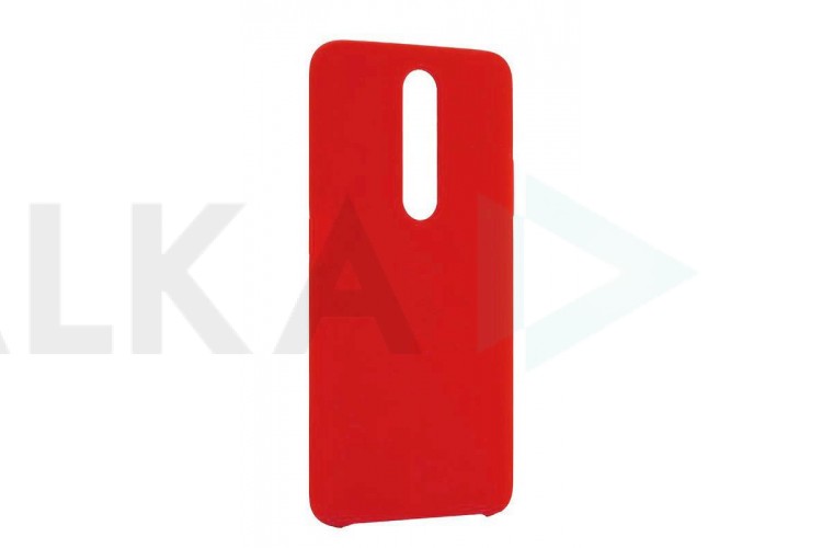 Чехол для Xiaomi K30 тонкий (красный)