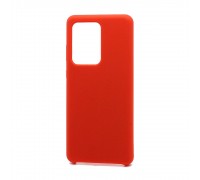 Чехол для Samsung S20 Ultra тонкий  (красный)