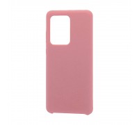 Чехол для Samsung S20 Ultra тонкий (розовый)
