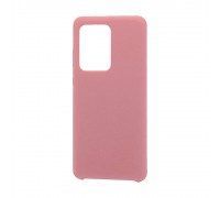 Чехол для Samsung S20 Ultra тонкий (розовый)