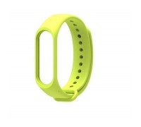 Ремешок силиконовый для XIAOMI MI Band 3/MI Band 4 цвет светлозеленый