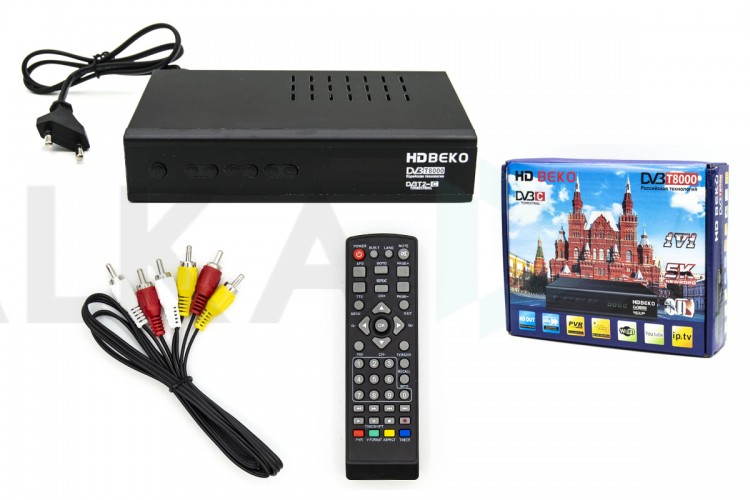 ТВ ресивер DVB-T2/C HD BEKO T5000C (Wi-Fi)