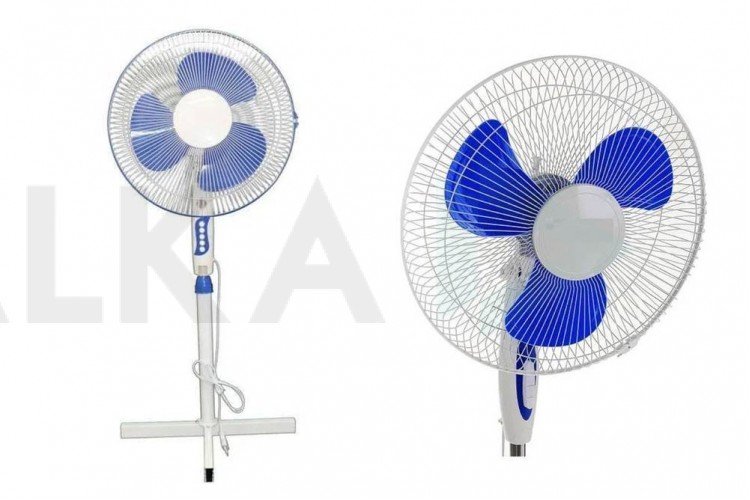 Вентилятор напольный A-DANTIK FS40-N 40W (белый, цена за шт отгрузка кратно 4 штукам)