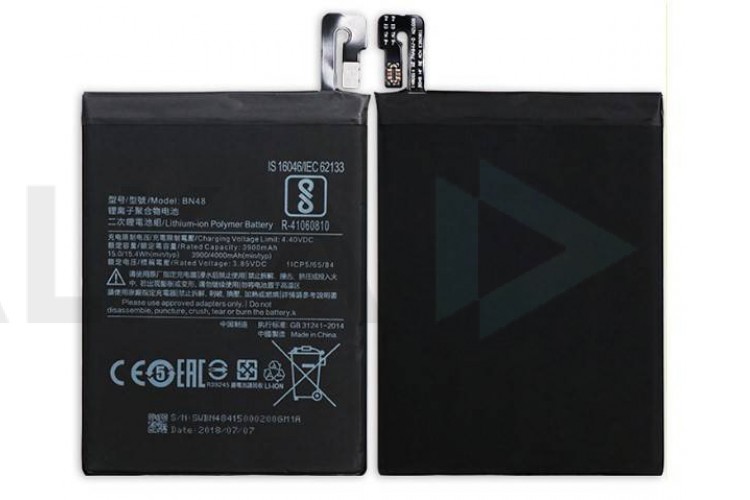Аккумуляторная батарея BN48 для Xiaomi Redmi Note 6 Pro (BT)