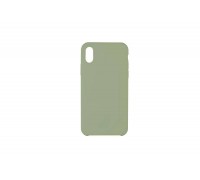 Чехол для iPhone ХS Max Soft Touch (серо-зеленый)