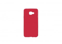 Чехол для Samsung A7 2016 (A710) тонкий (красный)